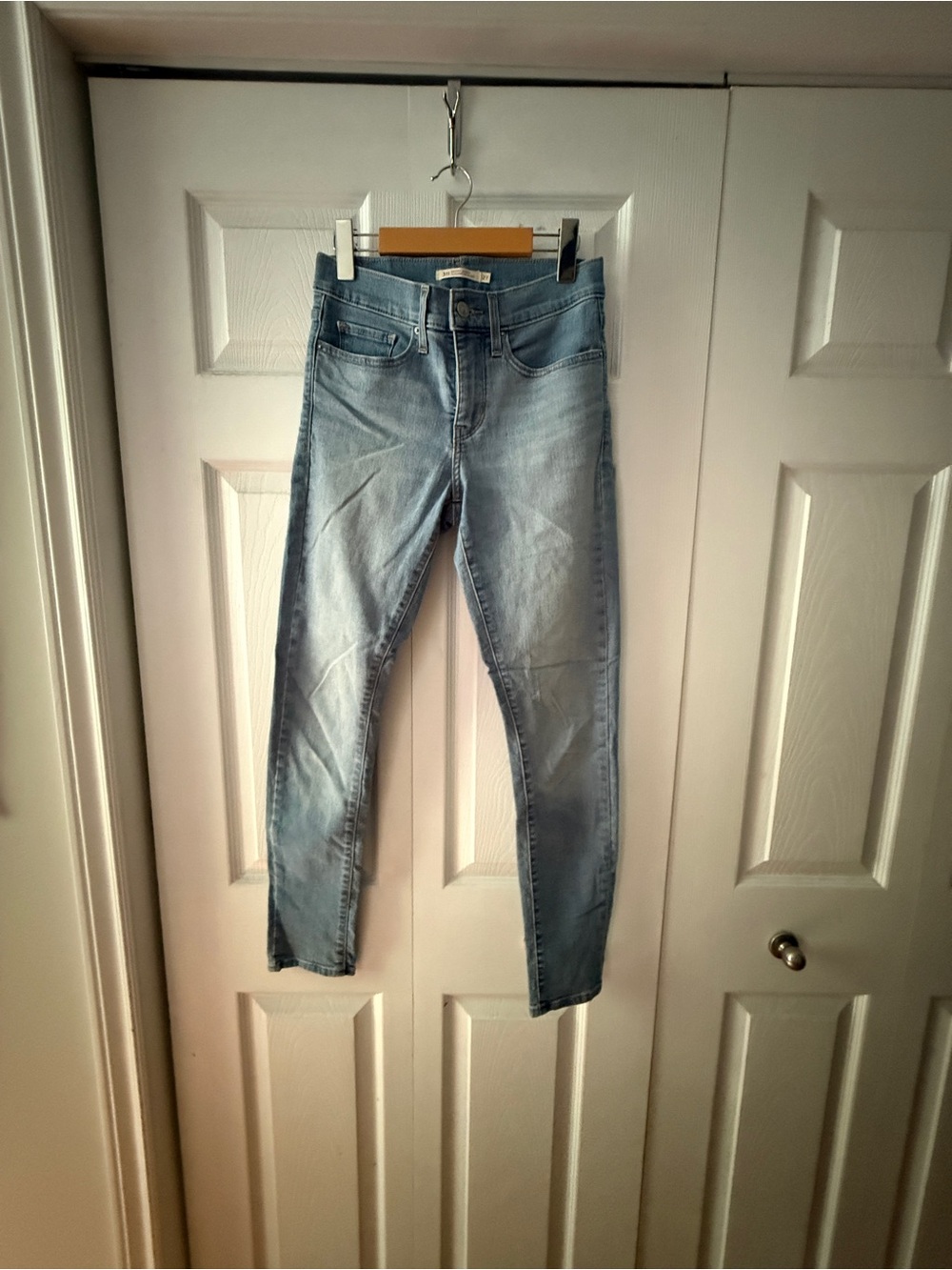 Levi's Light Blue Skinny Jeans